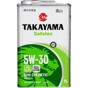 Масло моторное TAKAYAMA Safetec 5W30 SL/CF A3/B4 полусинтетика 1л (металл)