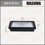 Воздушный фильтр MASUMA  MFA-872/A-749