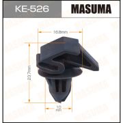 Клипса автомобильная  MASUMA  KE-526