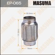 Гофра глушителя MASUMA, 3-х слойная, wiremesh, interlock, 40х150