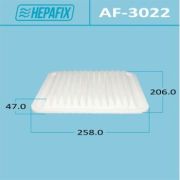 Воздушный фильтр A-3022 HEPAFIX