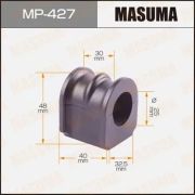 Втулка стабилизатора MASUMA /front/ Pulsar N14 4WD, N15, Sunny B13,14, Laurel C33 к-т2шт.