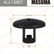 Клипса крепежная MASUMA KJ-1267