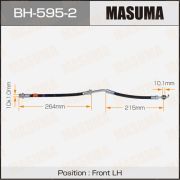 Шланг тормозной MASUMA T- /front/   BH595-2/LH6818    LH   SCP90
