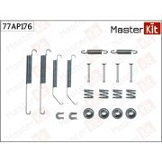Комплект установочный тормозных колодок зад  MasterKit 77AP176/RFK181   TIIDA