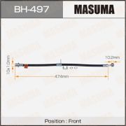 Шланг тормозной MASUMA H- /front/  BH497/ 01464-S2H-000/30063677/ DFH0107   HR-V GH1, GH2