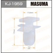 Клипса автомобильная (автокрепеж) MASUMA  KJ-1959