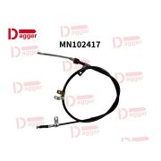 Трос ручного тормоза MN102417 MN102417 MMC L200 05- RH, правый