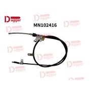 Трос ручного тормоза MN102416 MN102416 MMC L200 05- LH, левый