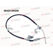Трос ручного тормоза передний  RH STANDART 46420-0K041/46420-0K040 Hilux.KUN25, KUN26, KUN35, KUN36
