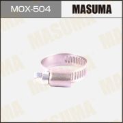 Хомут червячный MASUMA, 16-27mm / H-9mm (нержавеющая сталь)