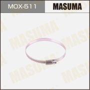 Хомут червячный MASUMA, 80-100mm / H-9mm (нержавеющая сталь)
