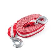 Трос буксировочный ленточный «AUTOPROFI» 12 т, 5 м, 2 крюка, сумка TRL-120/1