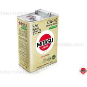 Масло моторное MITASU MOLY-TRIMER SM 0W20 ILSAC GF-4 HYBRID для бенз. двиг. синтет. MJM02 4литр