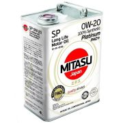 Масло моторное MITASU PLATINUM PAO SN/SP 0W20 синтетика. MJ110 4литр