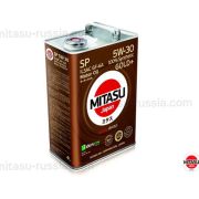 Масло моторное MITASU GOLD Plus SP 5W30. для бенз. двиг.синтнтика. MJP01 4литр