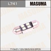 Лампы светодиодные Masuma LED T10x31 12V/10W SMD ( комплект 2шт)