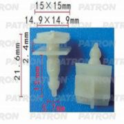 Клипса пластмассовая   PATRON  P37-1120/76882-6P010   к ней  KJ-2448  TIIDA