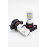 Лампа светодиодная Blick H16(PSX24W)-3030-12SMD Белый 12V 2шт