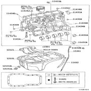 Прокладка поддона ITE IOP110030I00/1210174091