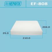 Воздушный фильтр Салонный HEPAFIX EF-808/80291-TF0-941/AC-808