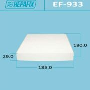 Воздушный фильтр Салонный HEPAFIX AC-933/AC-805