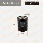 Фильтр масляный MASUMA C-809