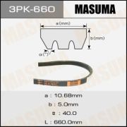 Ремень ручейковый MASUMA 3PK-660/731056030/AY140-30660