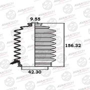 Пыльник рулевой рейки AVANTECH BS0302/RP2083/RP2090