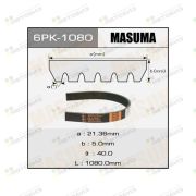Ремень ручейковый MASUMA 6PK-1080