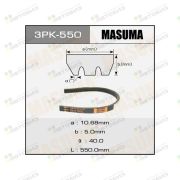 Ремень ручейковый MASUMA 3PK-550
