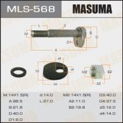 Болт эксцентрик MASUMA к-т. MLS-568/0129-002  пер,GX90/JZX100