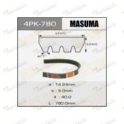 Ремень ручейковый MASUMA 4PK-780
