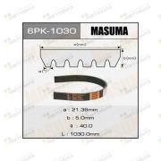 Ремень ручейковый MASUMA 6PK-1030